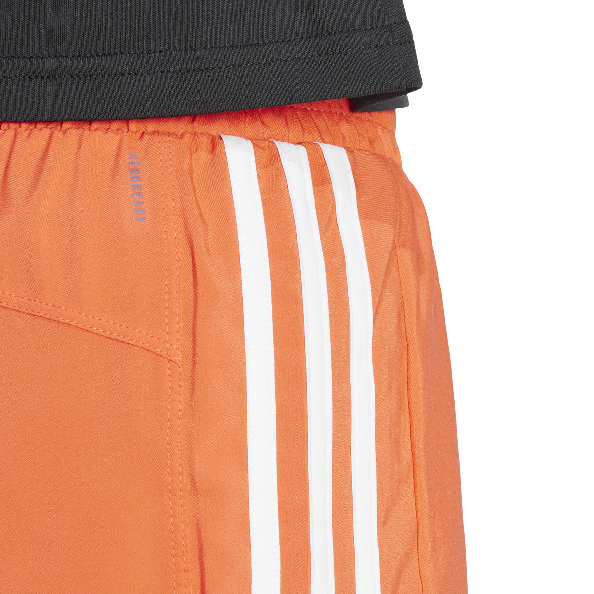 adidas Womens Pacer 3-Stripes Woven High Rise Training Shorts