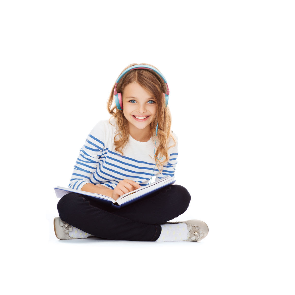 JBL JR310 Wired Kids Headphones Blue