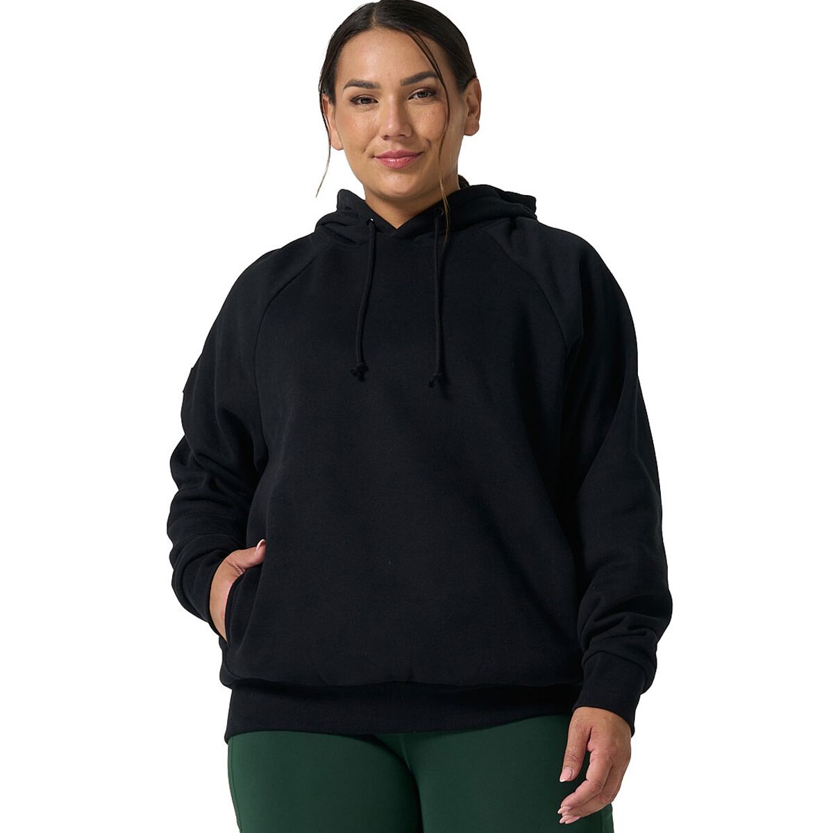 Ell/Voo Womens Mae Fleece Pullover Hoodie