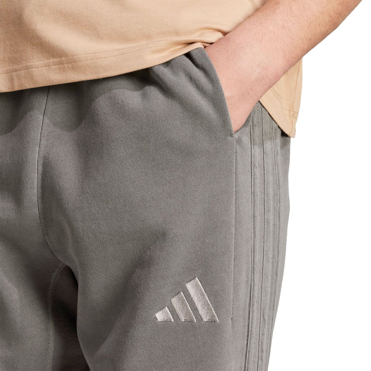 adidas Mens All SZN Fleece Pigment Dye Loose Track Pants