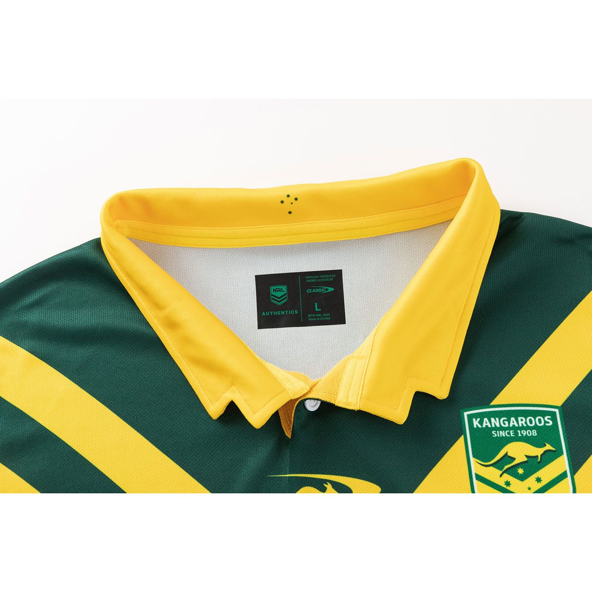 Kangaroos Mens 2025/26 Captains Run Rugby League Jersey