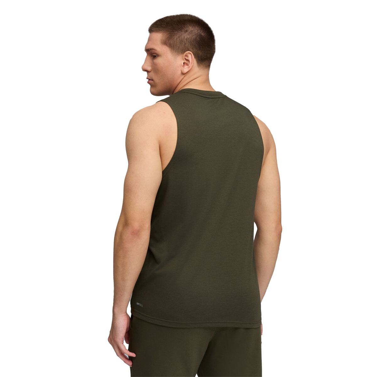 PUMA Mens Train All Day Tech Triblend Sleeveless Tank