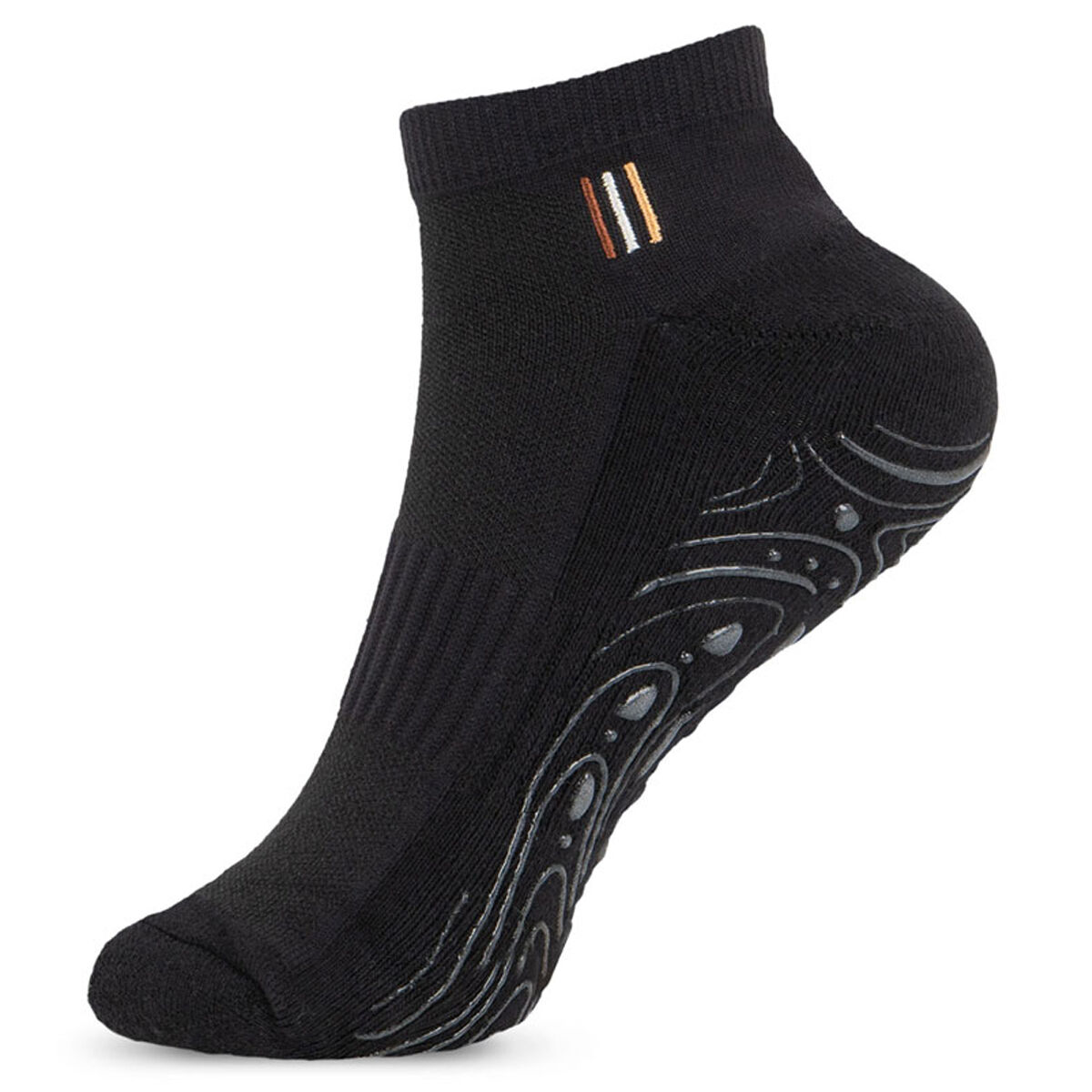 Bahe Grounded Grippy Ankle Socks Anthracite