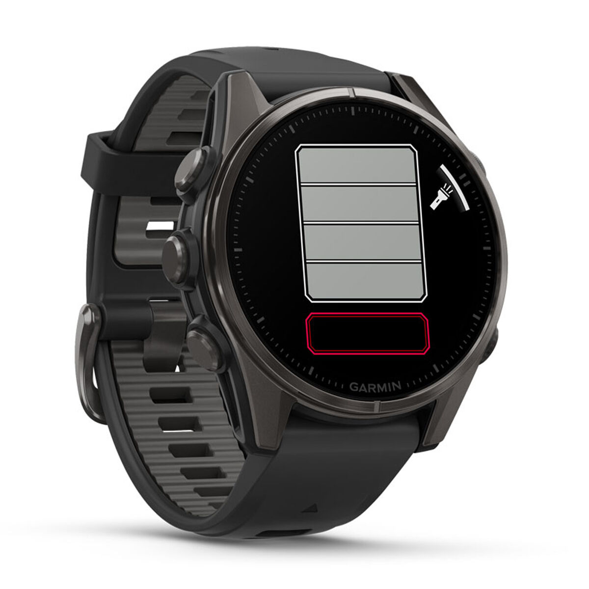 Garmin Fenix 8 51mm AMOLED Sapphire Watch - Black