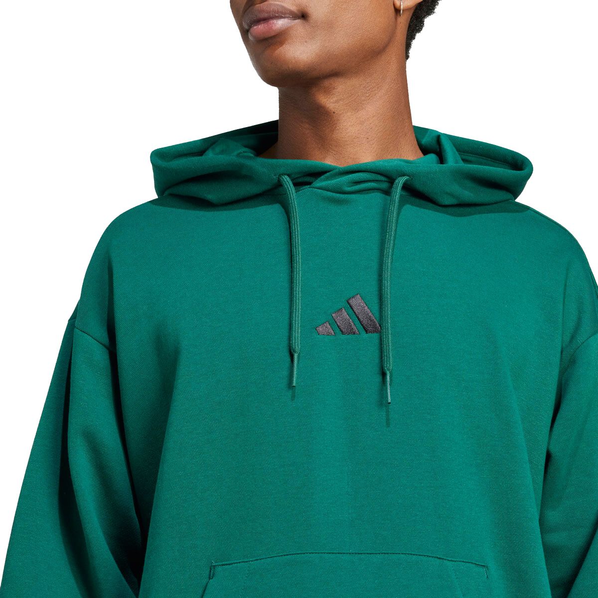 adidas Mens FeelCozy Fleece Pullover Hoodie