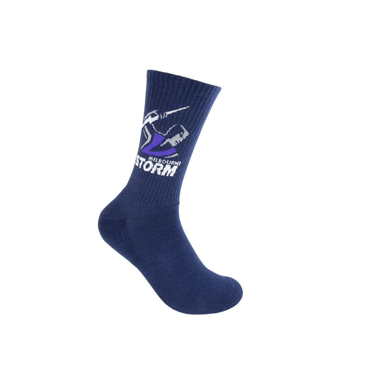 Melbourne Storm Sneaker Socks 2 Pack Multi M/L