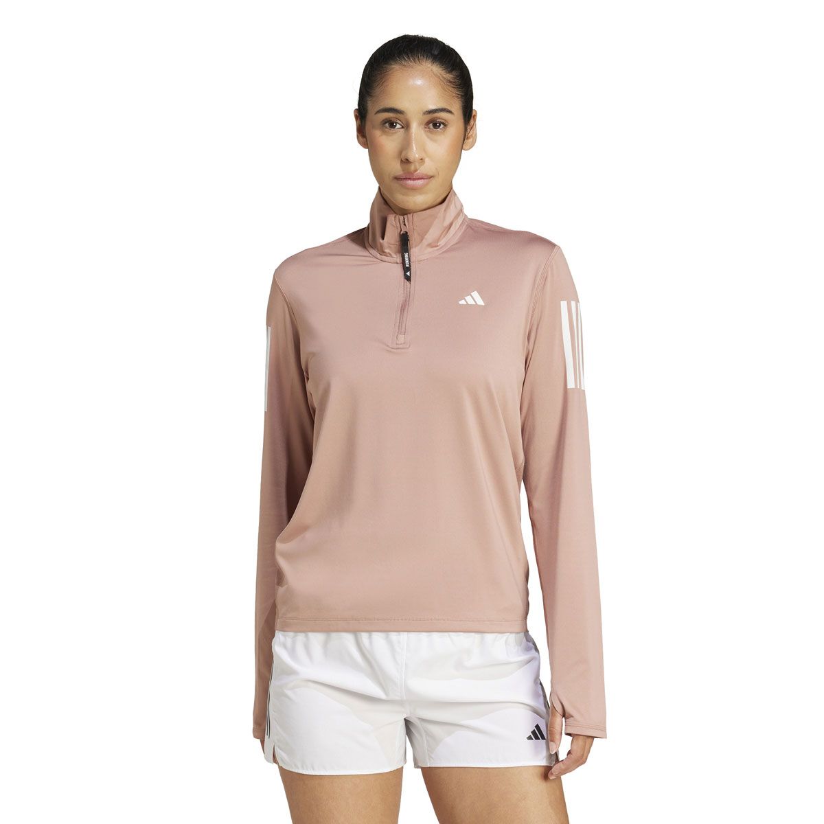 adidas Womens Own The Run Half Zip Running Top