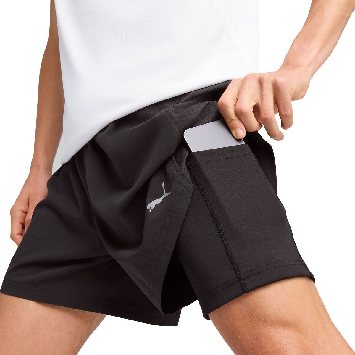 PUMA Mens RUN Velocity 2in1 Running Shorts