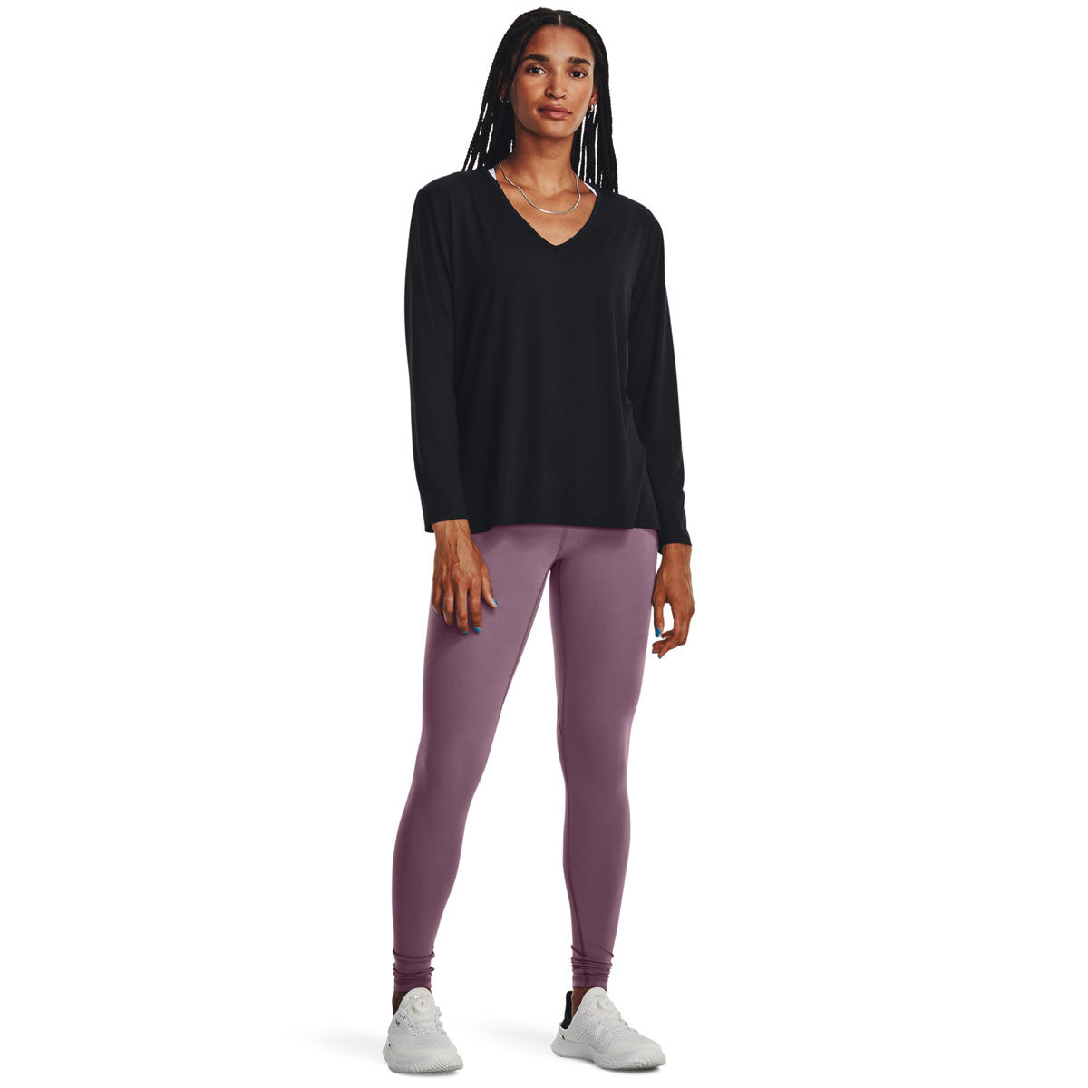 Under Armour Womens Meridian Long Sleeve Longline Tee