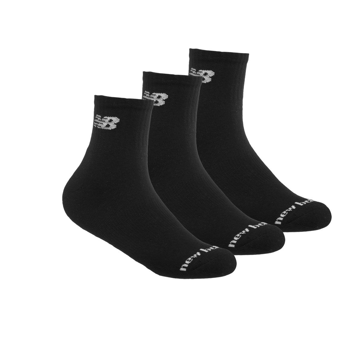New Balance Quarter Crew Socks 3pk