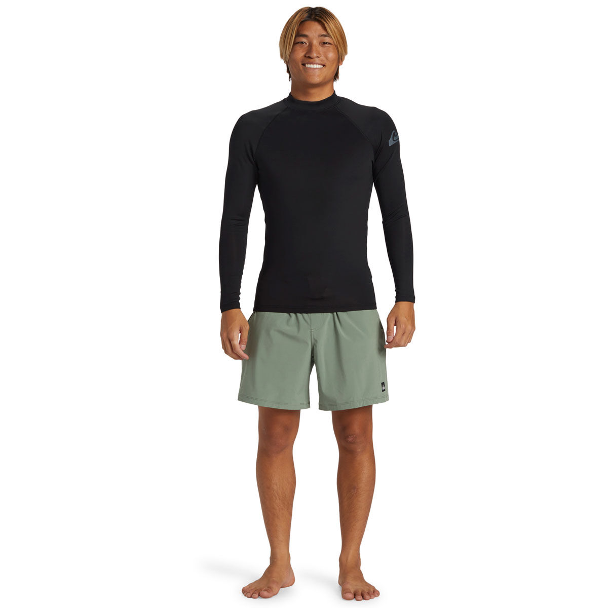 Quiksilver Mens Everyday Heat Long Sleeve Rash Top