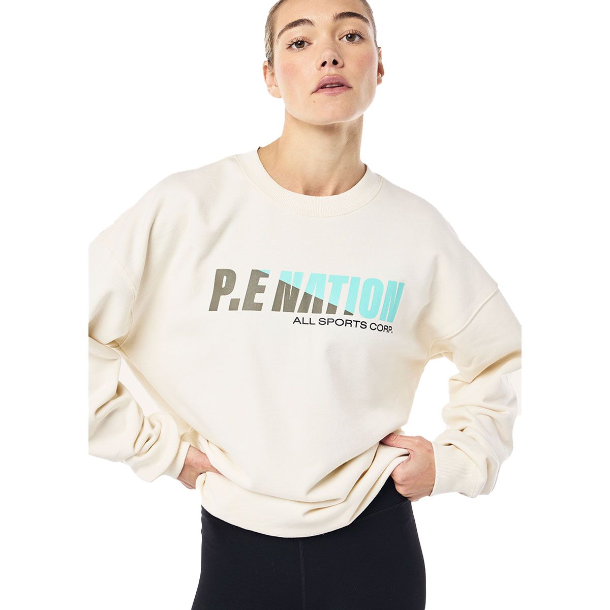 P.E Nation Womens Soundtrack Crew Sweatshirt