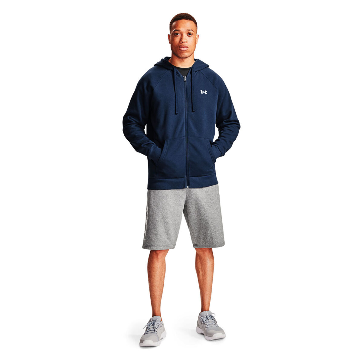 Under Armour Mens Rival Fleece Full Zip Hoodie