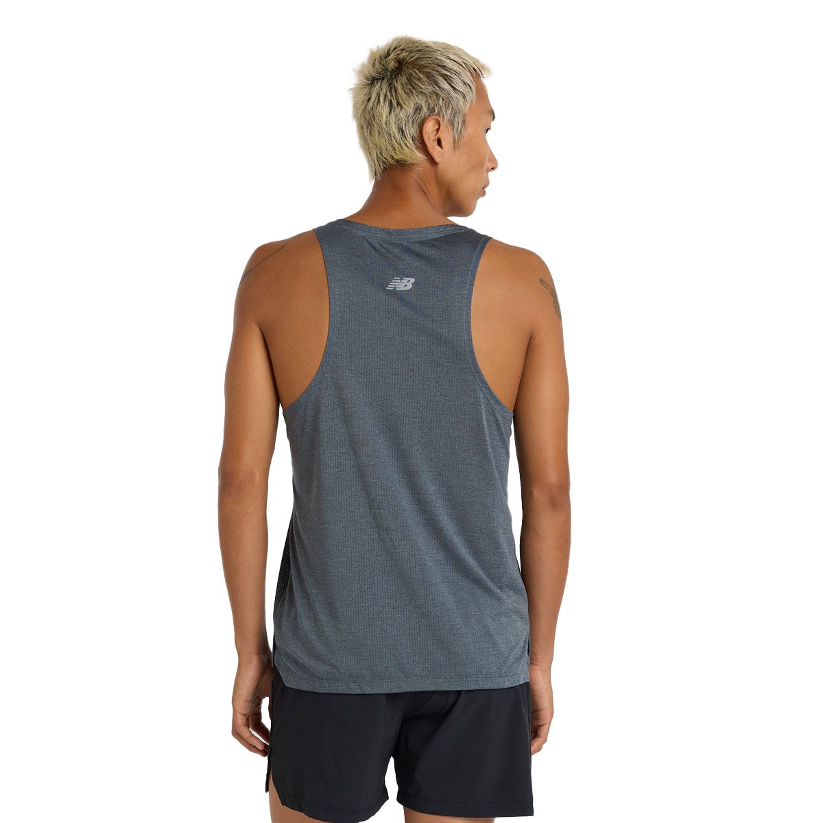 New Balance Mens Athletics Run Graphic Running Singlet