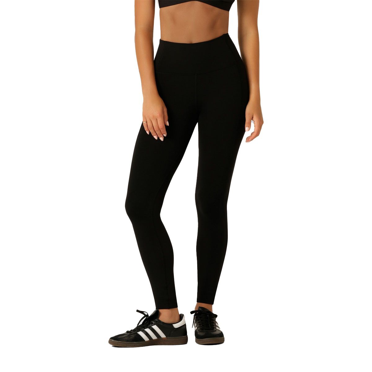 Lorna Jane Womens Streamlined Full Length Stirrup Leggings