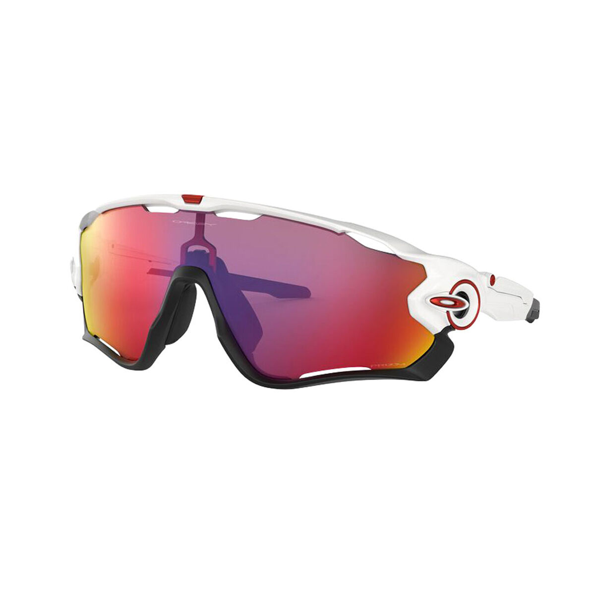 OAKLEY Jawbreaker Sunglasses - Polished White with PRIZM Road