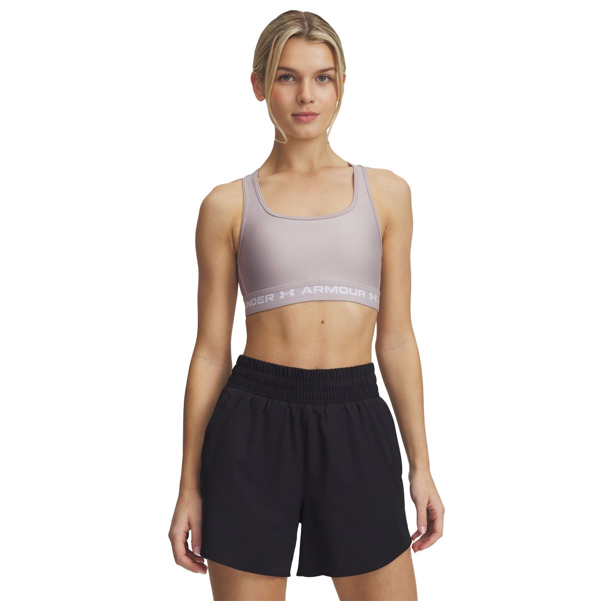 Under Armour Womens Crossback Mid Support Sports Bra