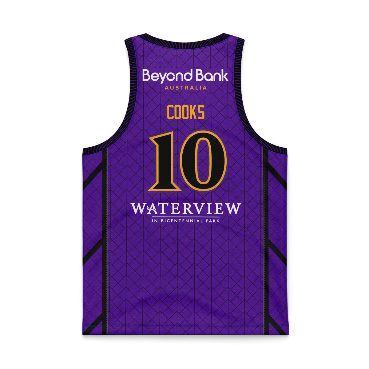 Sydney Kings Kids Xavier Cooks Home 2024 Basketball Jersey