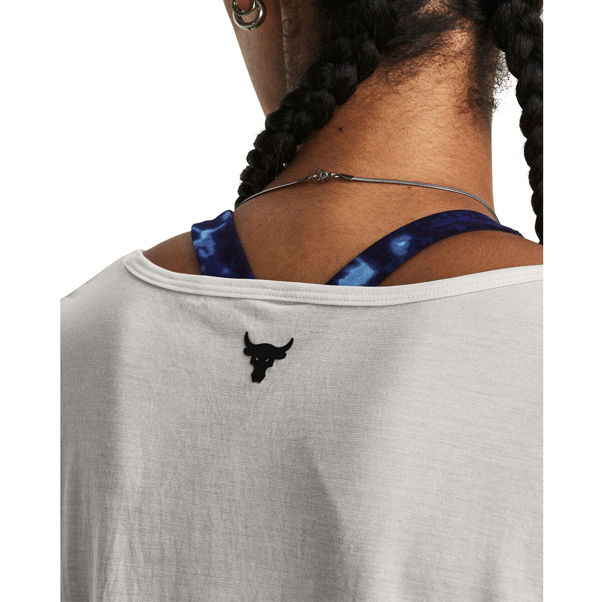 Under Armour Womens Project Rock Completer Deep V Tee