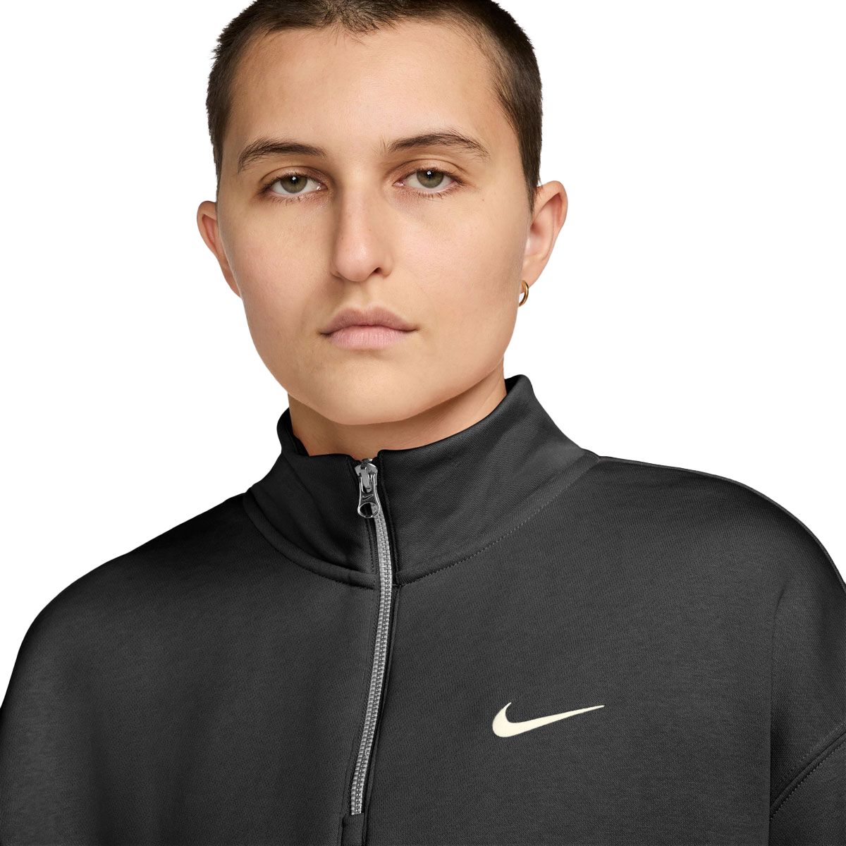 Nike Womens Sportswear Phoenix Fleece Over-Oversized Quarter Zip Pullover