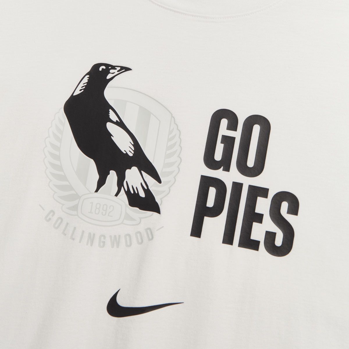 Collingwood Magpies Mens 2025 Graphic Tee