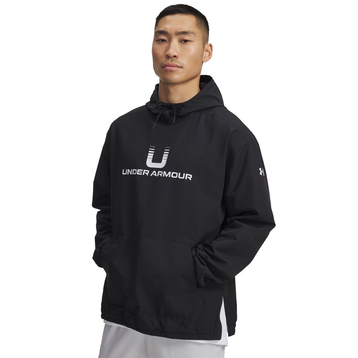 Under Armour Mens Unstoppable Woven Pullover Hoodie