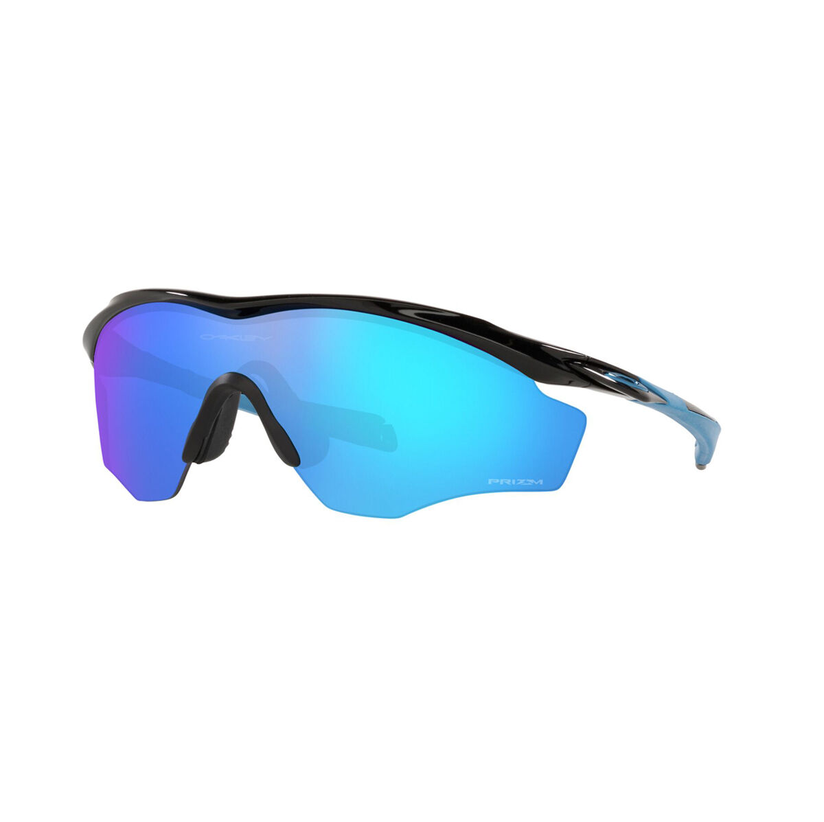 OAKLEY M2 Frame XL Sunglasses - Polished Black with PRIZM Sapphire