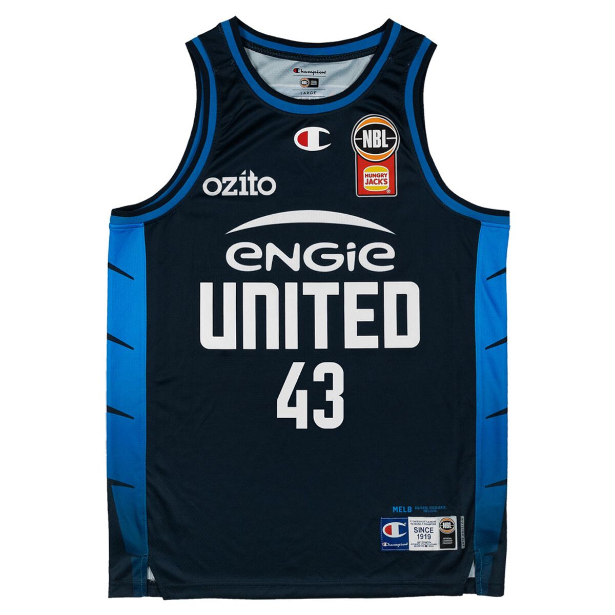 Melbourne United Kids Chris Goulding 2025/26 Home Basketball Jersey