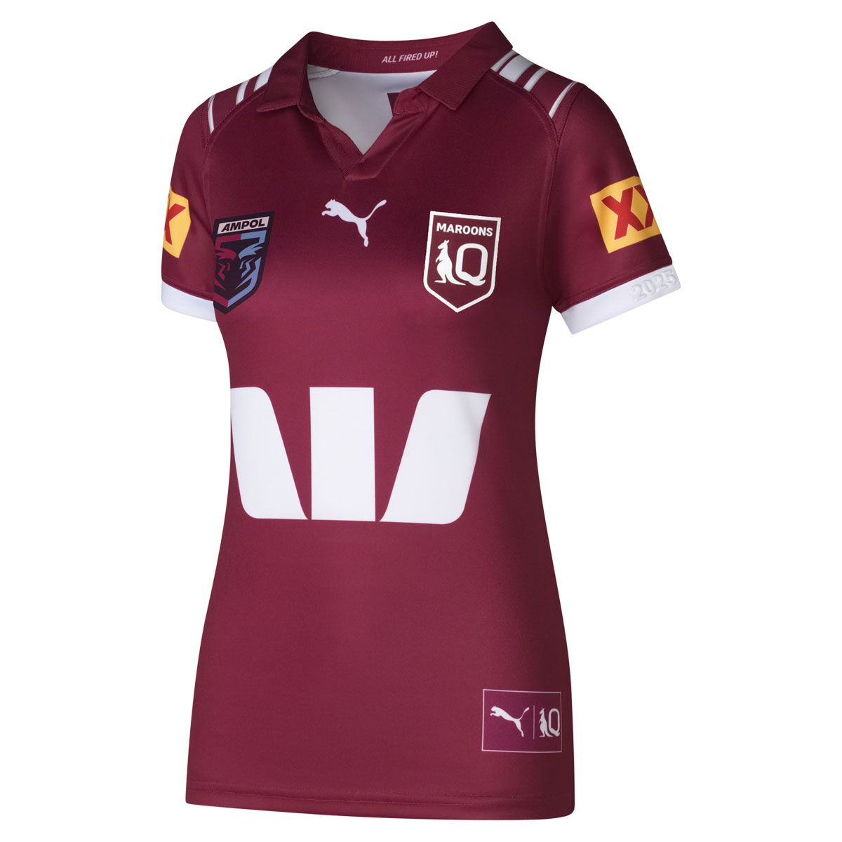 QLD Maroons State of Origin 2025 Womens Home Jersey