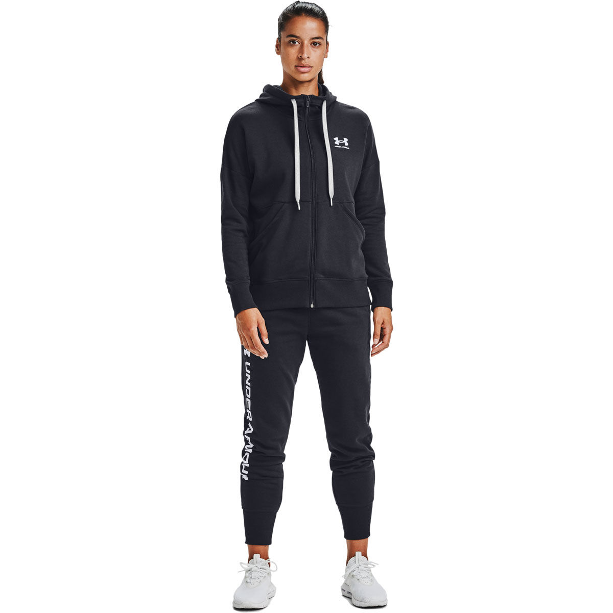 Under Armour Womens Rival Fleece Full Zip Hoodie