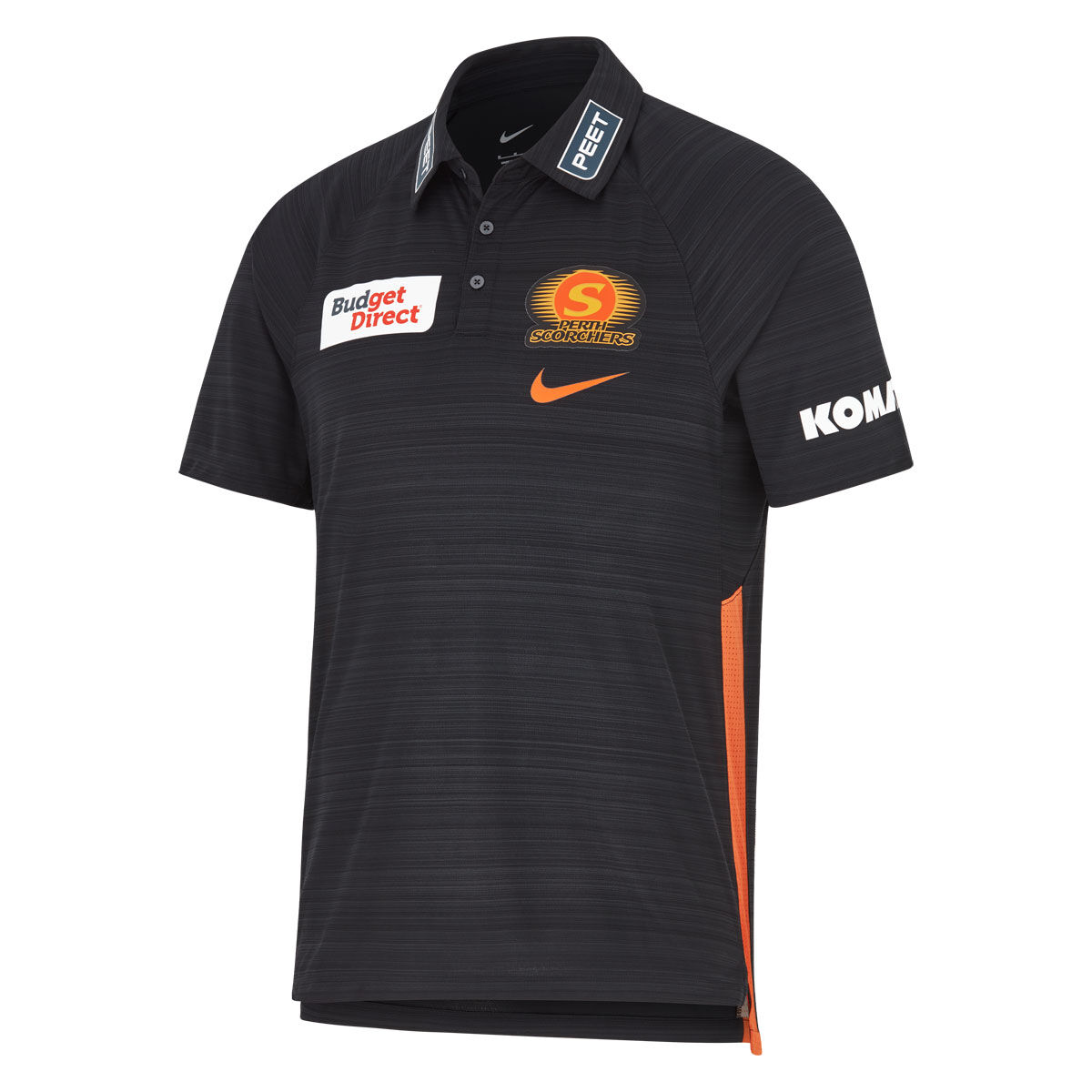 Perth Scorchers 2024/25 Mens Media Polo Black S