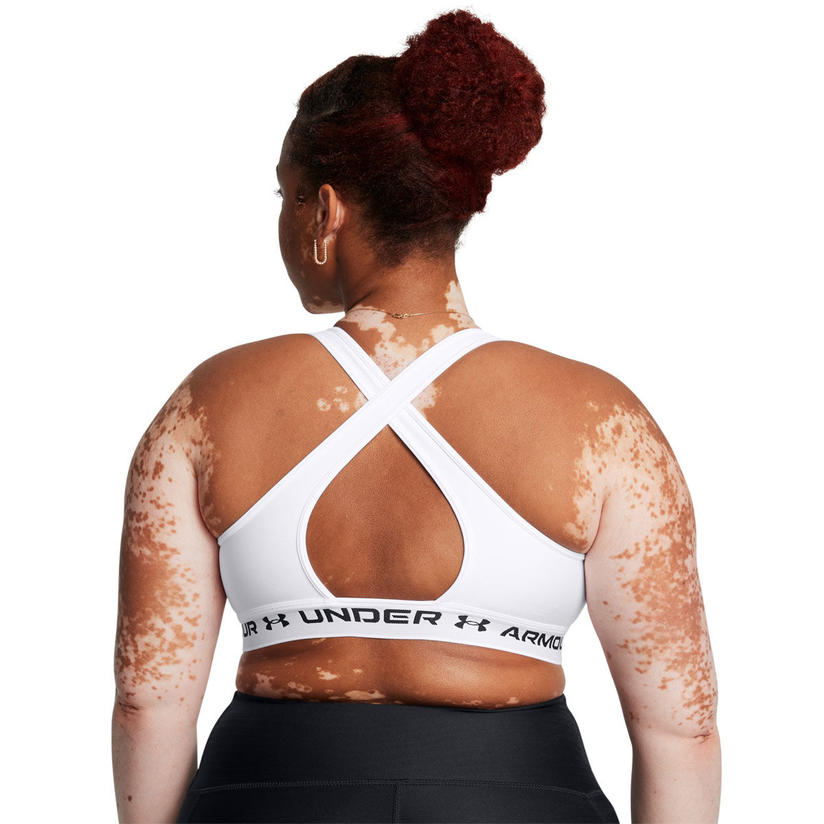 Under Armour Womens Crossback Mid Support Sports Bra