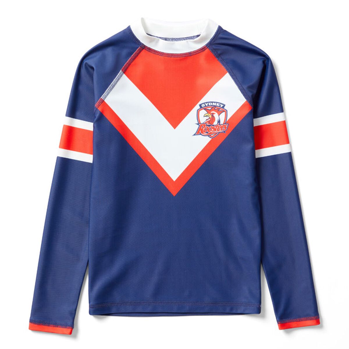 Sydney Roosters Kids Swim Rash Top