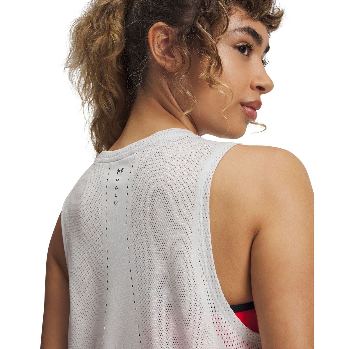 Under Armour Womens Halo Vent Sleeveless Top