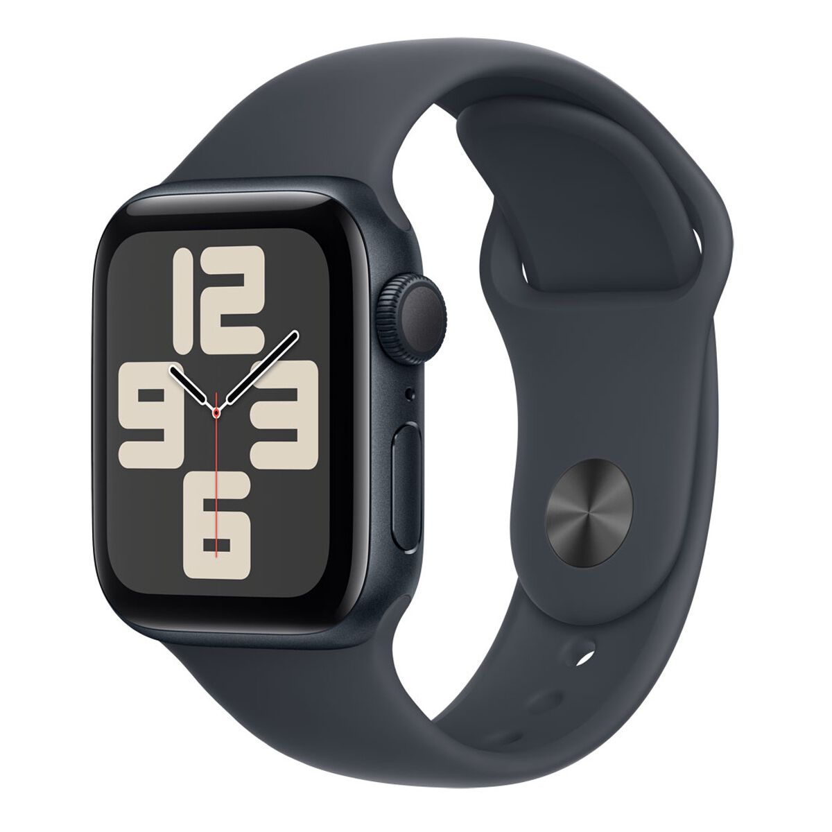 Apple Watch SE (GPS + Cellular 40mm) Midnight Aluminium Case with Midnight Sport Band - S/M