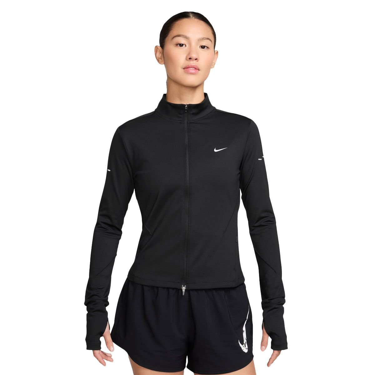 Nike Womens Swift Dri-FIT Full Zip Running Midlayer