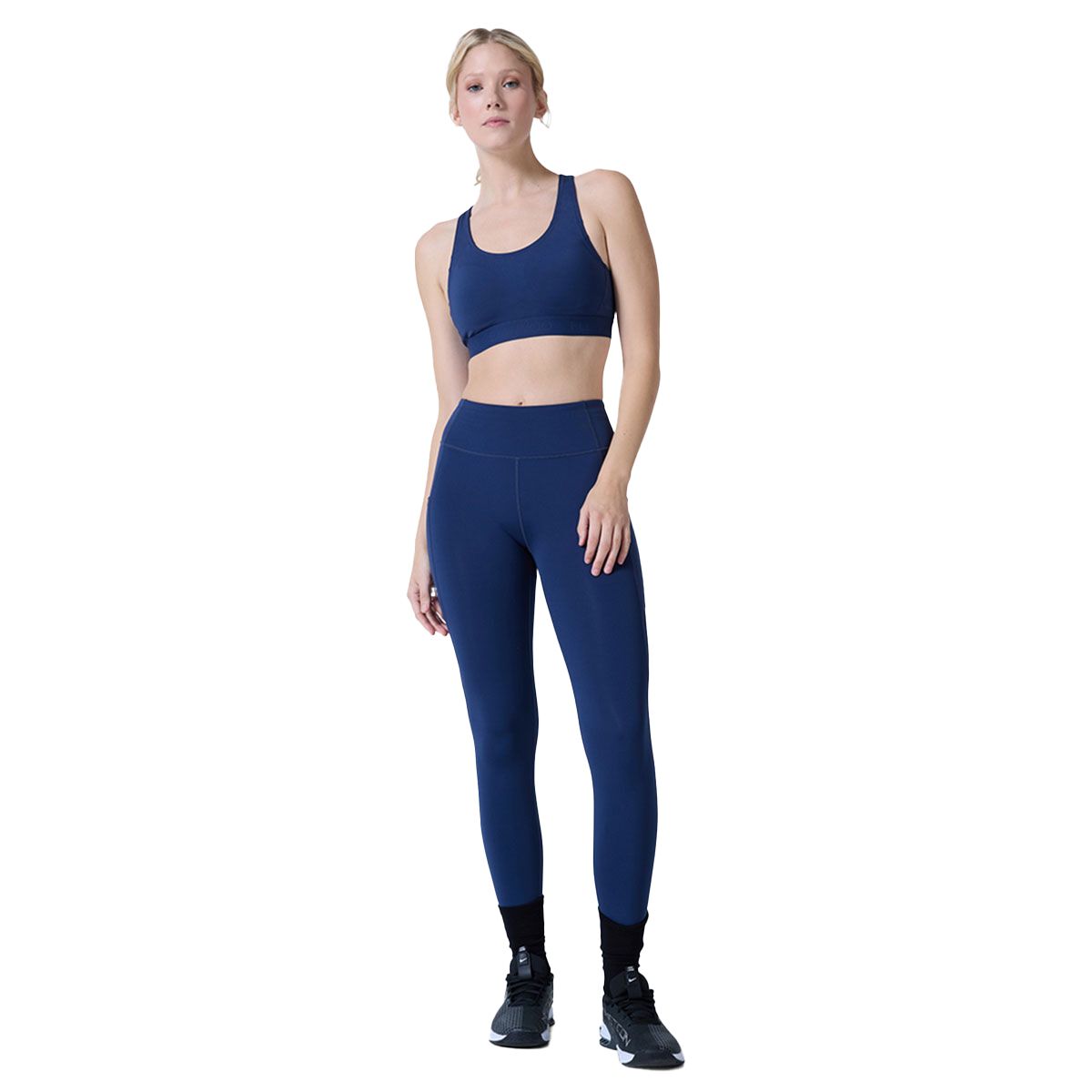 Ell/Voo Womens Essentials Training Crop Sports Bra