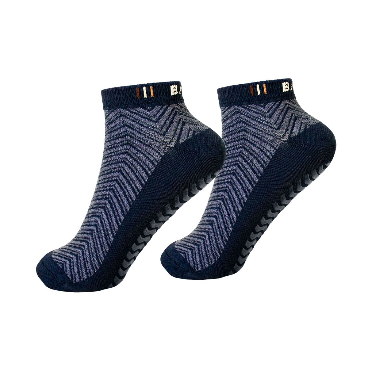 Bahe Grippy Chevron Ankle Socks