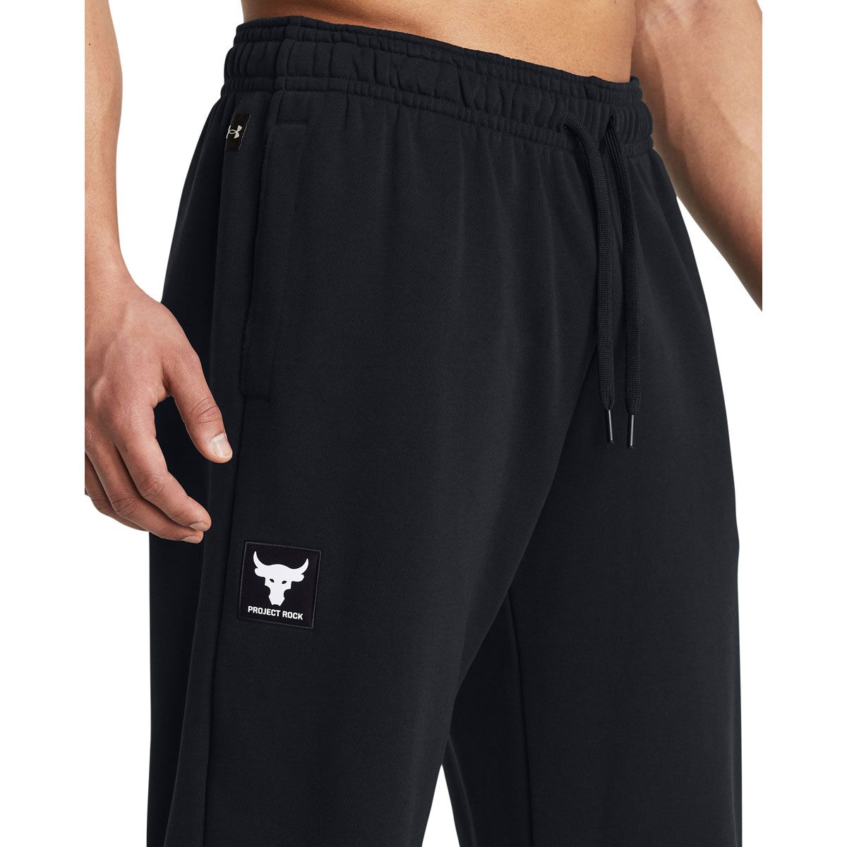 Under Armour Mens Project Rock Heavyweight Terry Jogger Track Pants