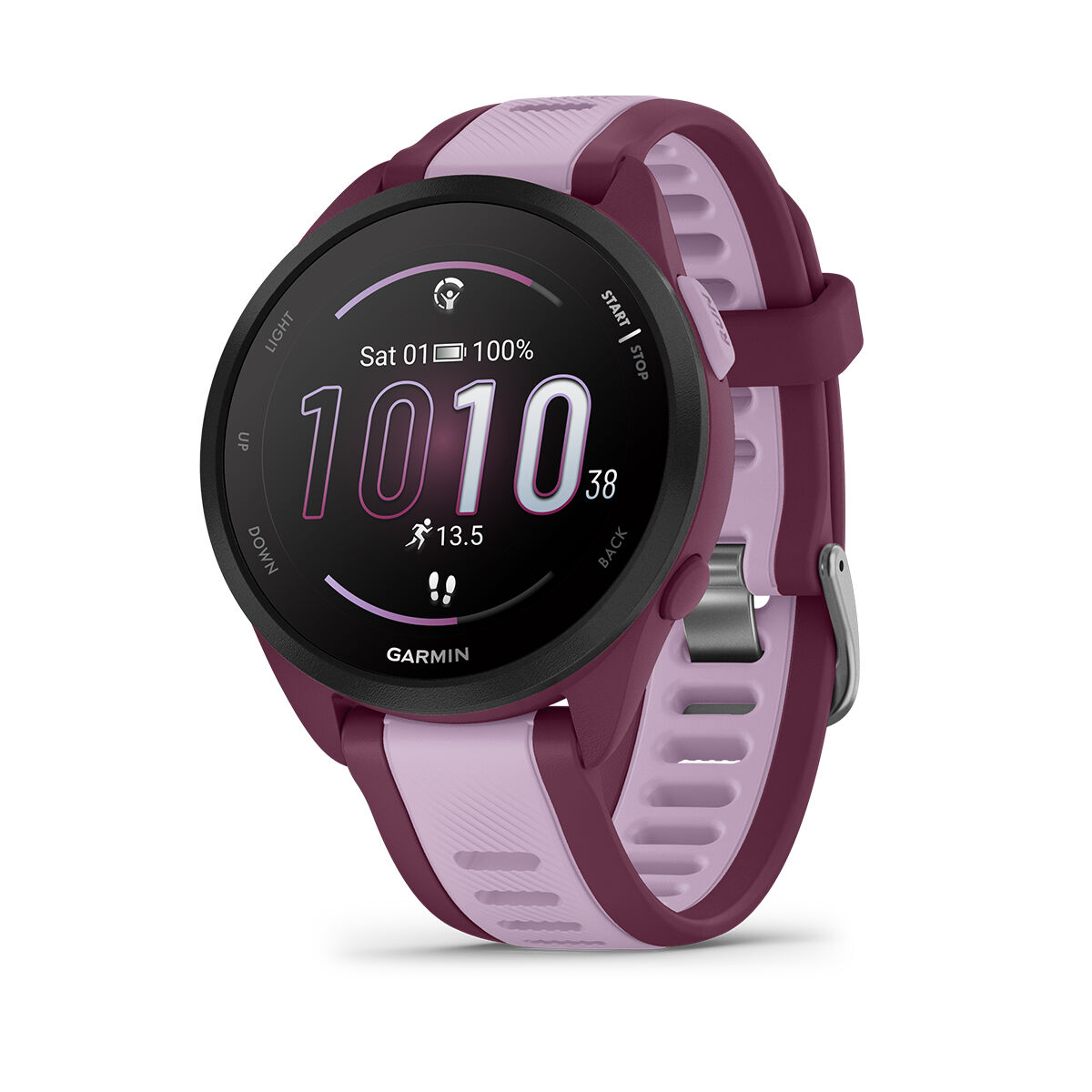 Garmin Forerunner 165 Music Watch - Berry