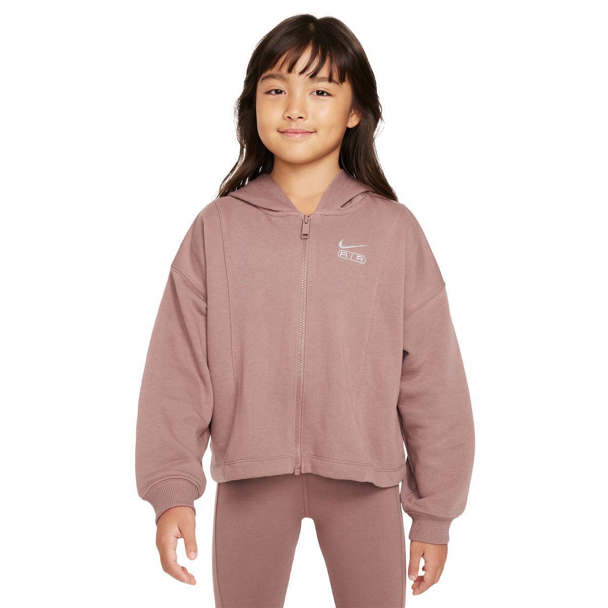 Nike Air Junior Sportswear French Terry Full Zip Hoodie