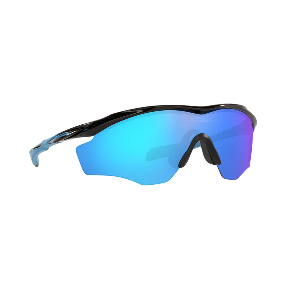OAKLEY M2 Frame XL Sunglasses - Polished Black with PRIZM Sapphire