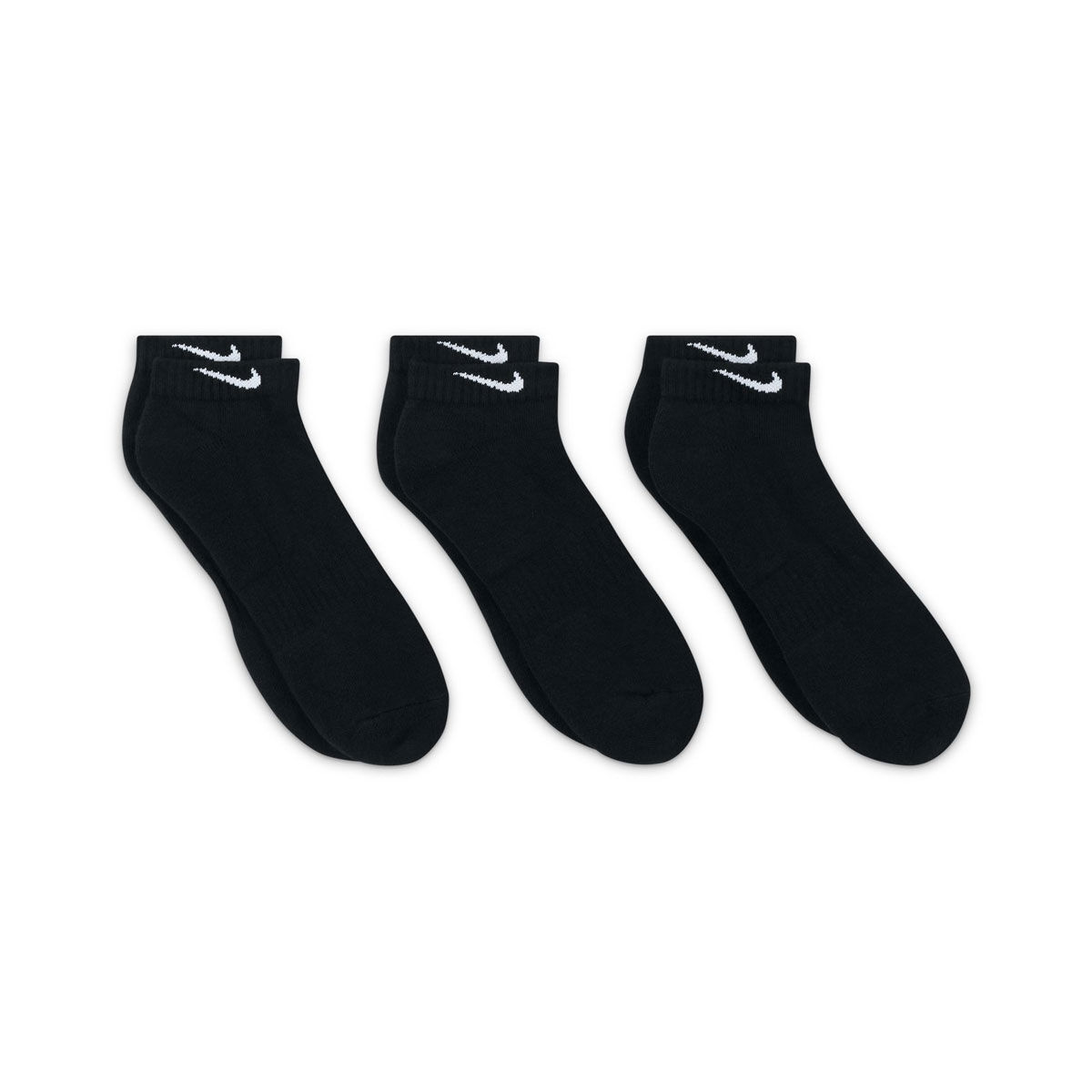 Nike Unisex Cushion Low Cut 3 Pack Socks