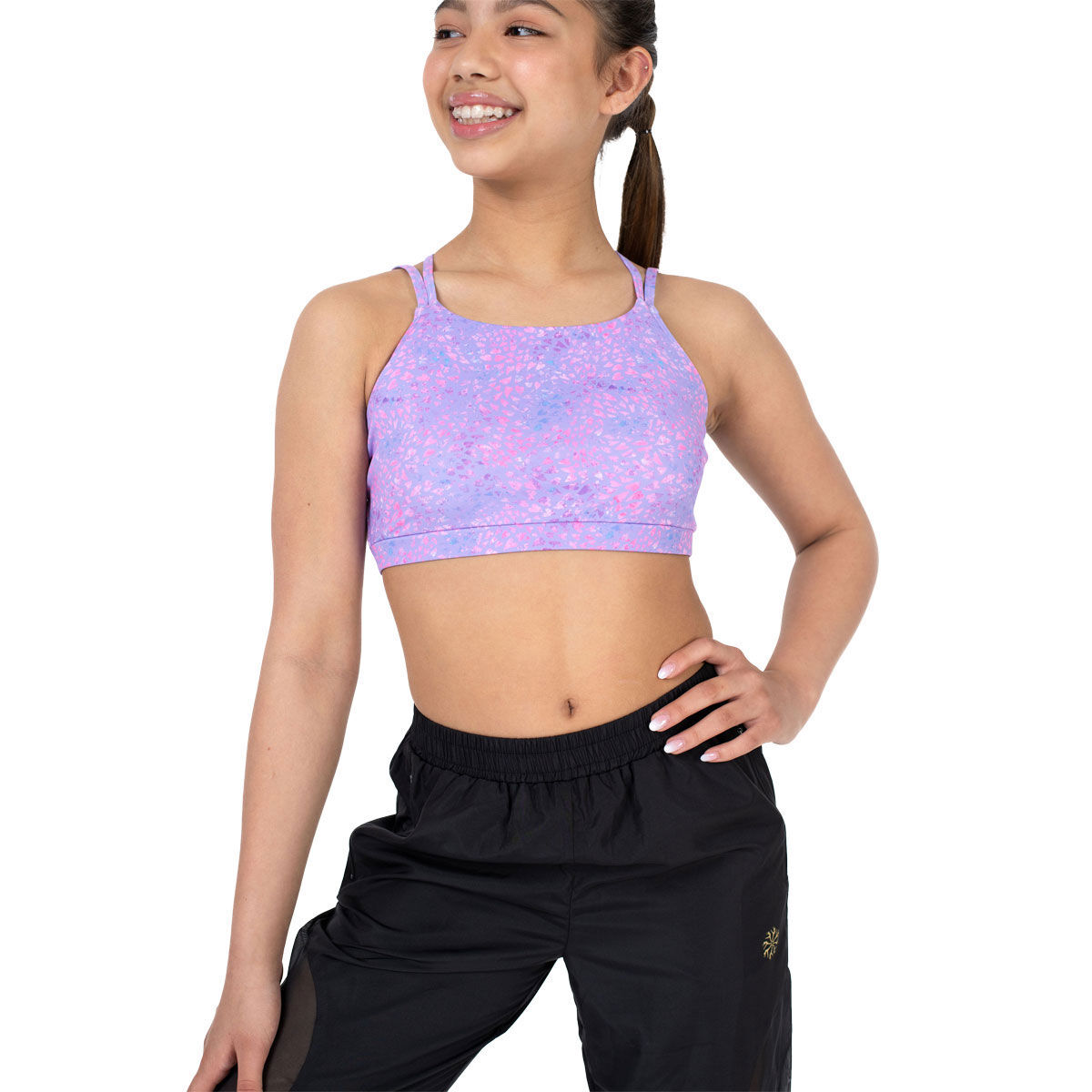 Flo Active Junior Sierra Multi Strap Crop Bra