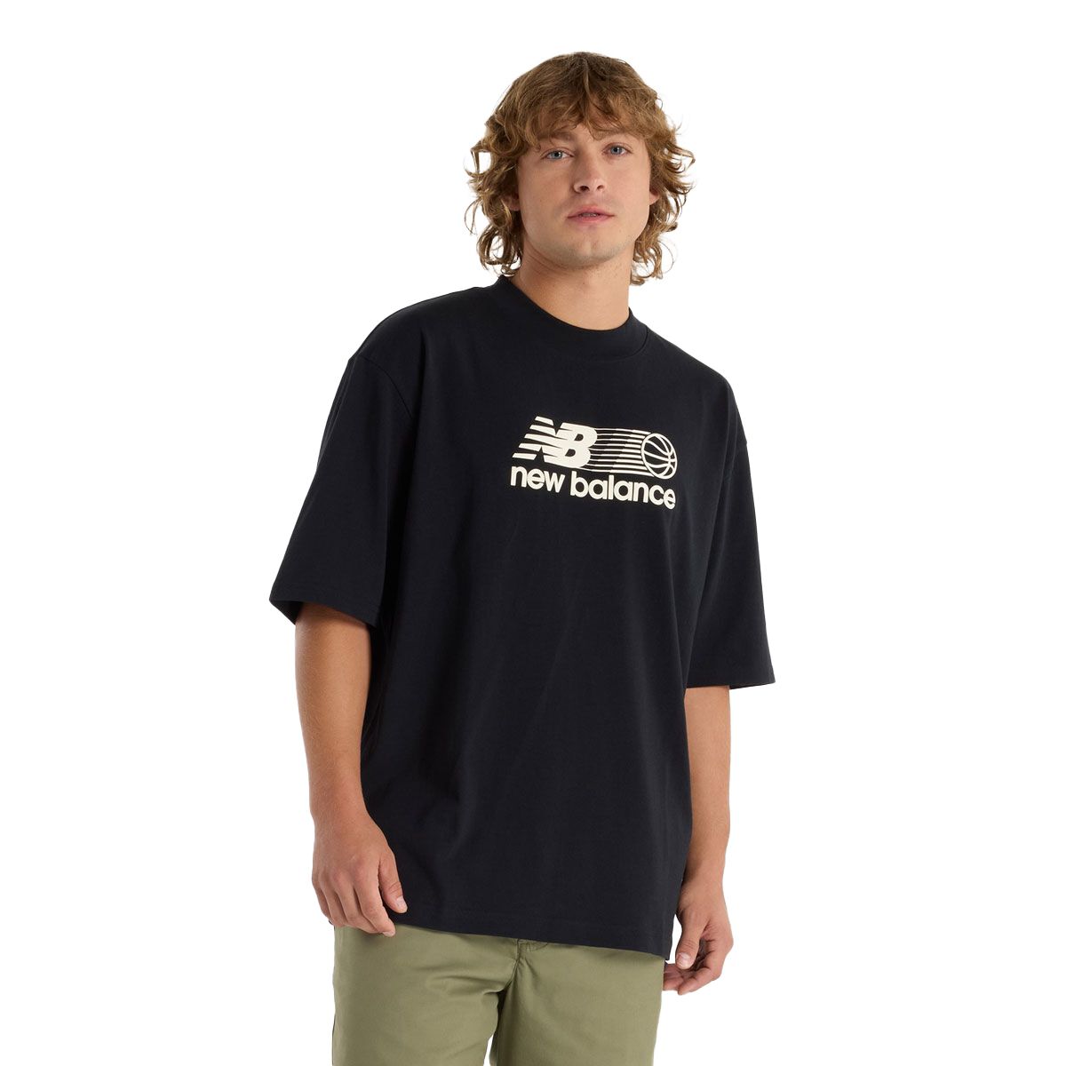 New Balance Mens Hoops Graphic Tee