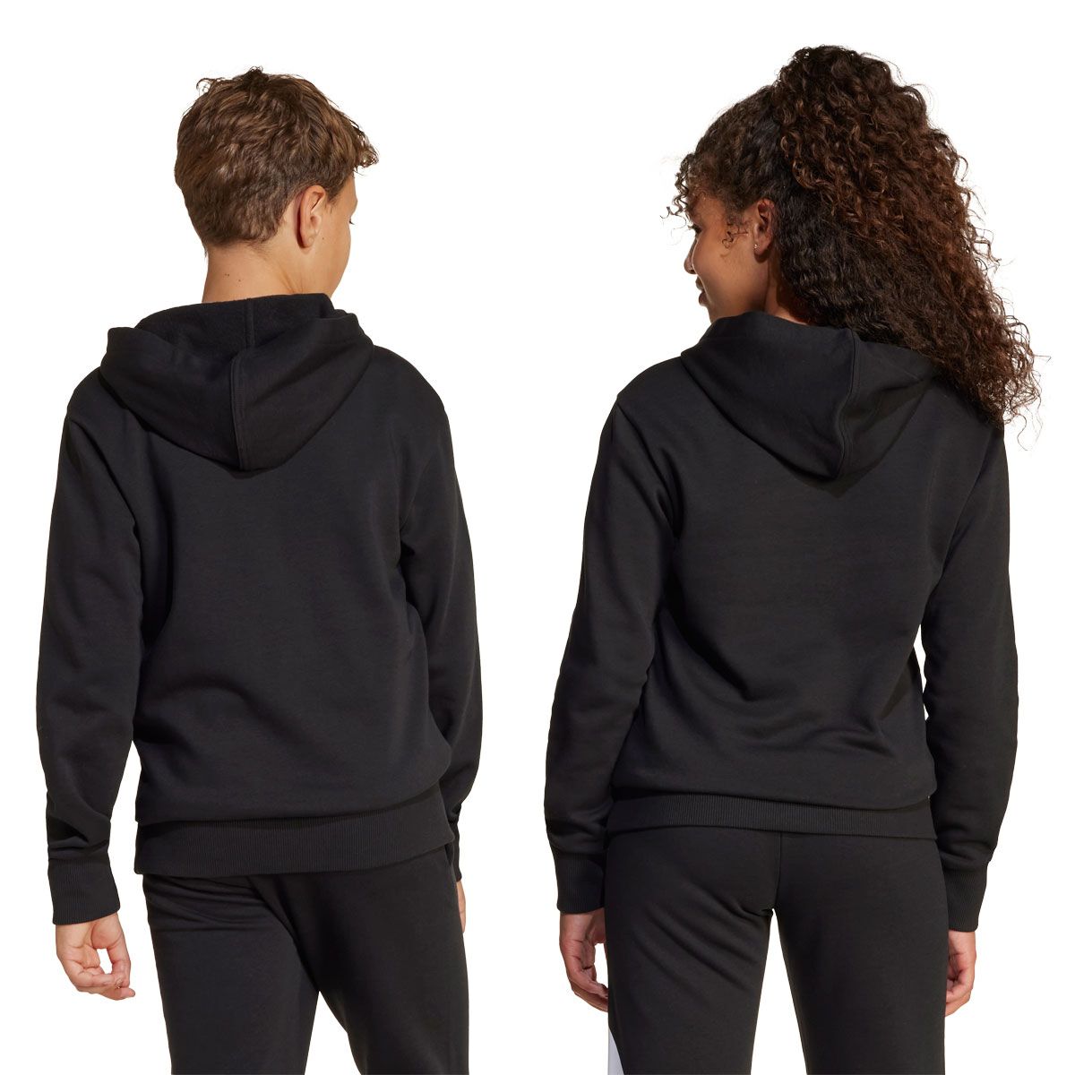 adidas Junior Essentials Fleece Small Logo Pullover Hoodie