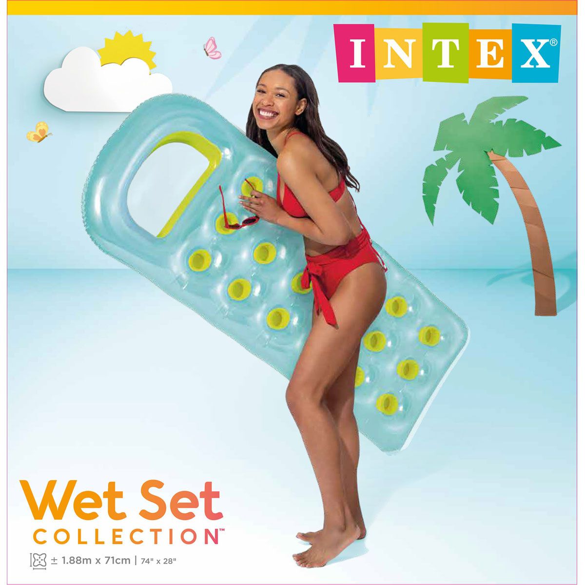 Intex 18 Pocket Clear Windows Mats