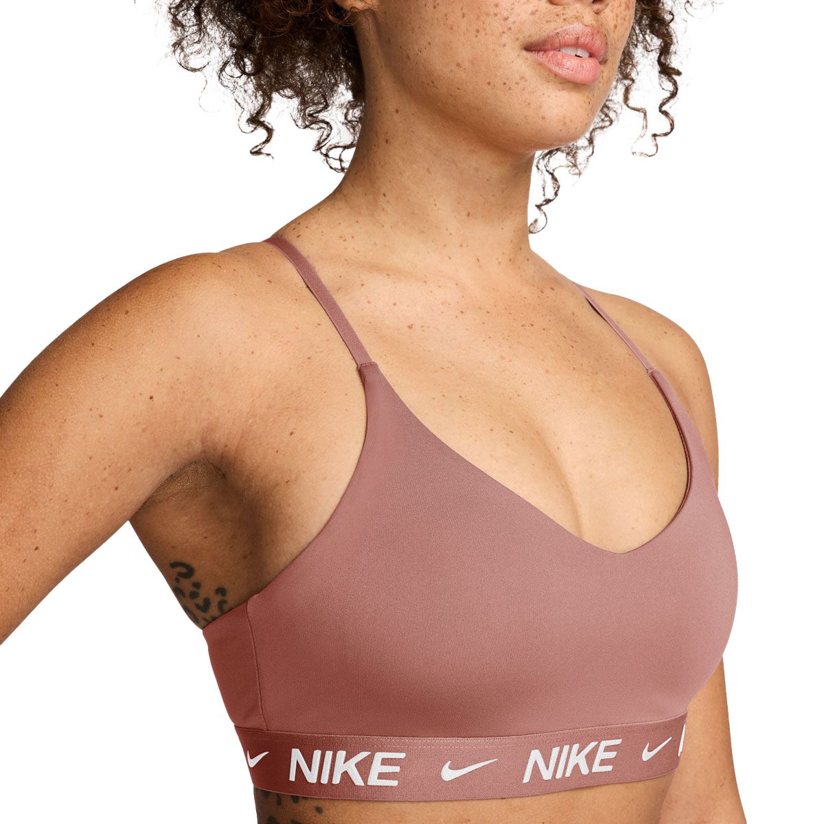 Nike Womens Indy Dri-FIT Light Support Padded Adjustable Sports Bra