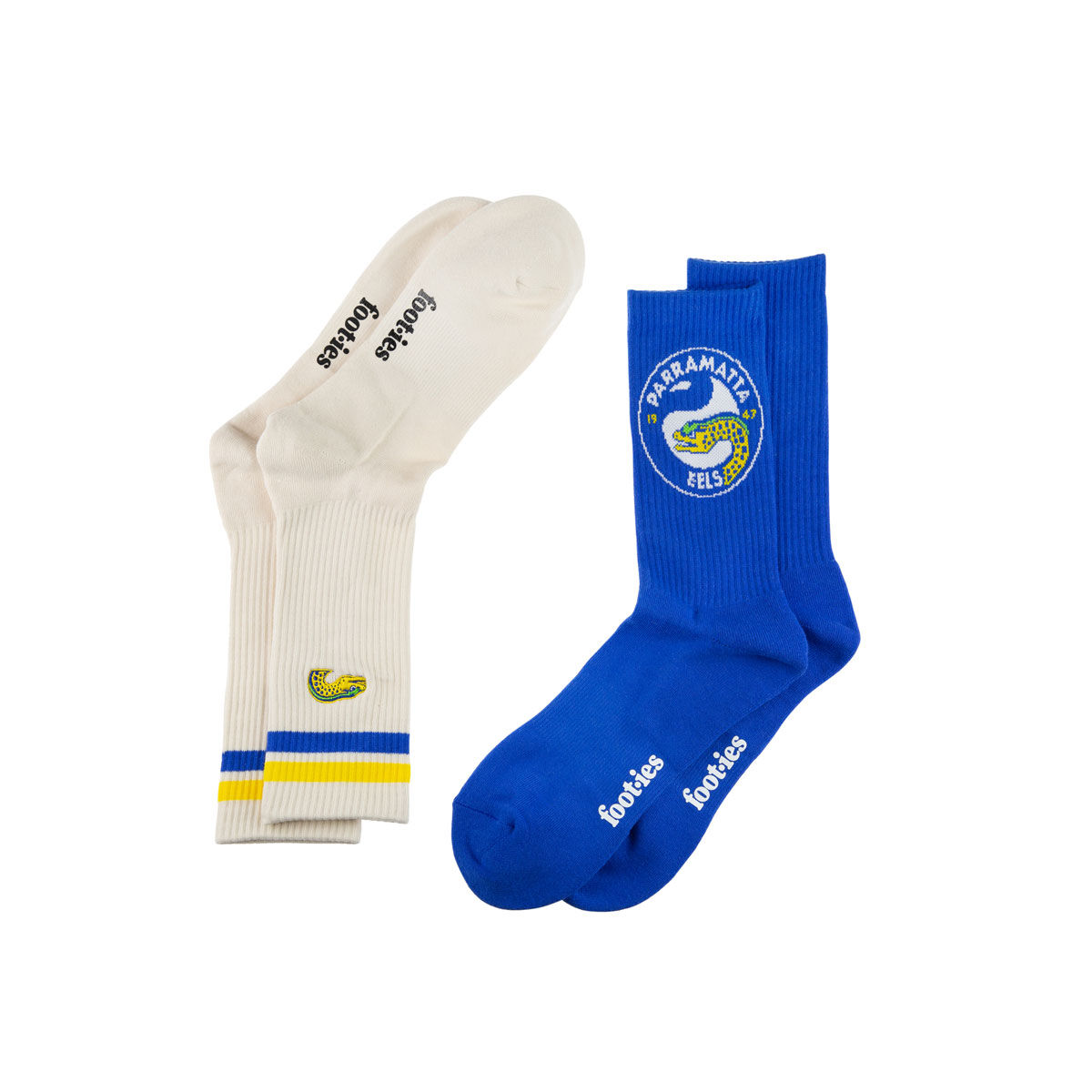 Parramatta Eels Sneaker Socks 2 Pack