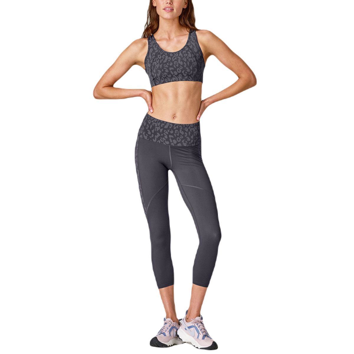 Running Bare Womens After Dark Sculpt Sports Bra